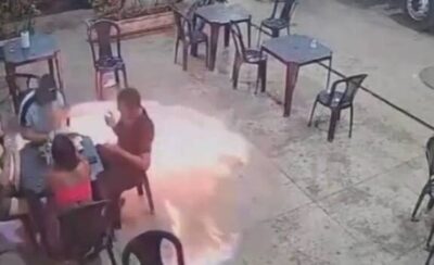 Bombeiros apontam irregularidade em área de posto onde homem causou incêndio