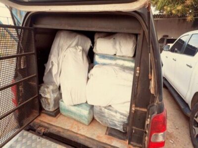Polícia incinera 1 tonelada de skunk no Maranhão