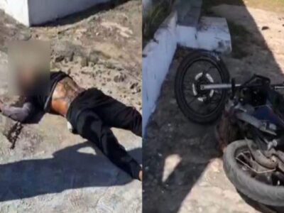 Criminoso morre ao cair de barranco de mais de 20 metros na fuga