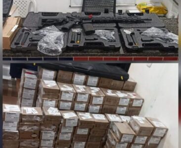 PM apreende arsenal de guerra em operação na MA-125, em Vila Nova dos Martírios