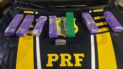 PRF prende homem com maconha em ônibus que seguia de São Paulo para São Luís