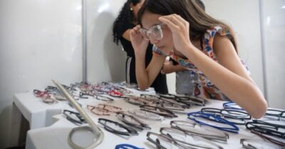 Mutirão Cuidar dos Olhos Kids reúne famílias no Parque do Rangedor e reforça cuidado com a saúde ocular infantil