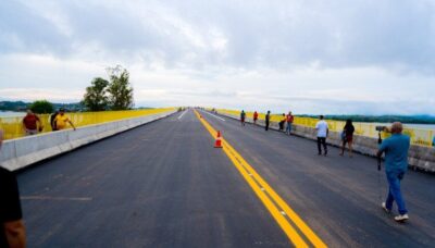 Ponte de Xambioá será inaugurada ainda neste mês com presença de Lula, diz ministro