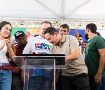 Prefeito André da Ralpnet e Dr. Leonardo Sá prestigiam evento em Turilândia com o governador Carlos Brandão