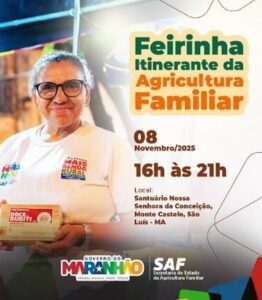 SAF promove Feirinha Itinerante da Agricultura Familiar no Monte Castelo