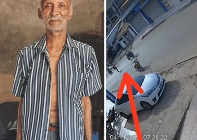 Idoso de 81 anos morre após ser atropelado por motocicleta em São Bento