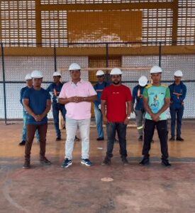 Gestão Deyvison do Posto avança na recuperação de Praças Esportivas em Mirinzal