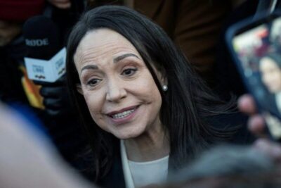 María Corina Machado diz que será presidente da Venezuela “quando o momento chegar”