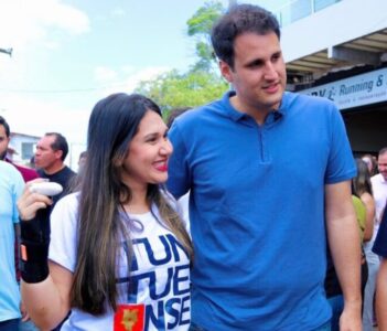 Bruna Pessoa e Orleans Brandão participam de entregas em Tuntum