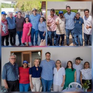 Adversários unem-sem em apoio à pré-candidatura de Orleans em Passagem Franca