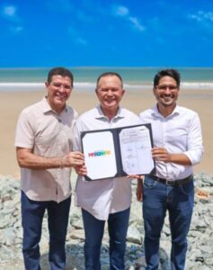 R$ 75 milhões em saneamento: Brandão inicia obras que prometem transformar esgoto e praias de São Luís