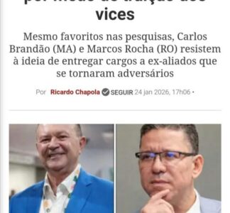 Brandão confirma à Veja que não sai para o Senado e parte para cima de Camarão: ‘Não vou entregar o cargo a alguém que se juntou com meus adversário’