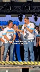 Orleans destaca parceria com ministro André Fufuca