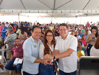 Vinícius Ferro acompanha mutirão oftalmológico em Barra do Corda