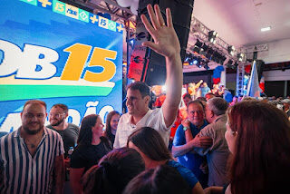 MDB realiza mega evento e lança Orleans Brandão pré-candidato ao governo em grande ato político em Barra do Corda