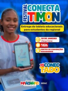 Rafael Brito e Orleans Brandão participam de entrega de tablets educacionais em Timon