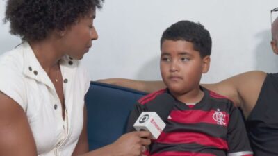 Menino que ficou 8 h à deriva no Rio de Janeiro relembra resgate: ‘Achei que ninguém ia conseguir me ajudar’