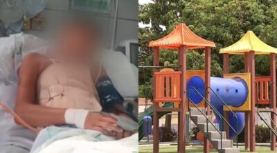 Criança de 12 anos atingida com bala perdida volta a ser internada no HUT em Teresina; mãe pede ajuda