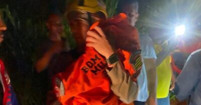 Vídeo: criança desaparecida é encontrada com vida em área de mata em Goianira