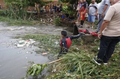Corpo de adolescente é encontrado após desaparecer em rio durante chuva