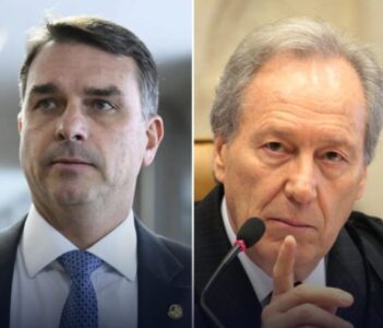 Flávio Bolsonaro critica Ricardo Lewandowski por pedido de investigação à PF