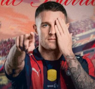 Vegetti se despede do Vasco e é anunciado pelo Cerro Porteño