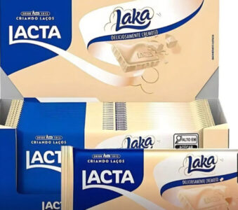 Anvisa suspende lote do Chocolate Branco Laka por erro na rotulagem