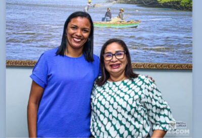 Prefeita Paula Azevedo recebe visita da vereadora Drielle da Pindoba para tratar de demandas da comunidade