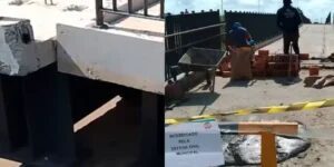 DNIT detecta falhas em obra recente e bloqueia passarelas da ponte do Rio Mearim