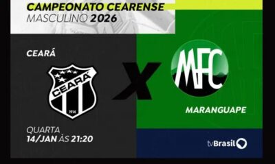 TV Brasil inicia transmissão do Campeonato Cearense nesta quarta