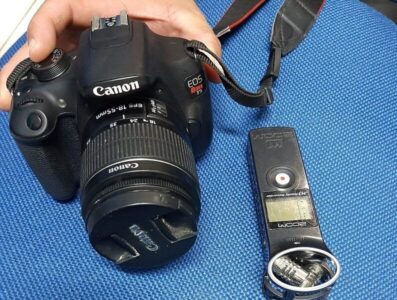 PM recupera câmera fotográfica e gravador digital roubados no Antenor Viana