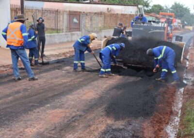 Gestão André da RalpNet leva asfalto à Vila Zé Arlindo em Pinheiro