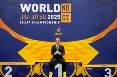 Gabriella Fernandes encerra 2025 entre as principais atletas do Jiu-Jitsu
