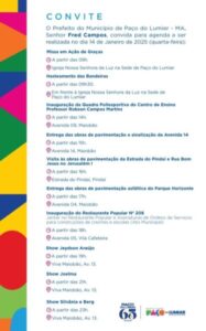 Um dia intenso de entregas, inaugurações e festa pelos 65 anos de Paço do Lumiar