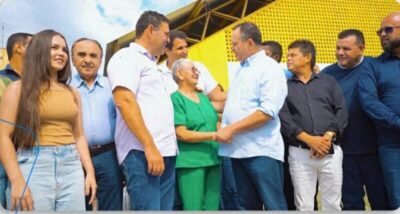 Ao lado do governador Brandão, prefeito Dr. Benjamim Oliveira entrega várias obras em Açailândia