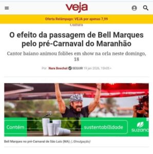 DEU NA VEJA: O efeito da passagem de Bell Marques pelo pré-Carnaval do Maranhão que reuniu mais de 500 mil foliões na Avenida Litorânea, em São Luís