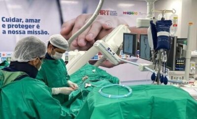 Hospital da Região Tocantina realiza primeiro implante de stent cerebral pelo SUS