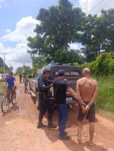 Preso homem flagrado agredido a ex-esposa na frente do filho no Maranhão