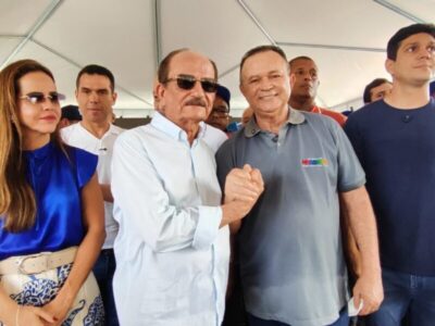 Dr. Julinho e Carlos Brandão inauguram Estrada de Santana e anunciam mais de 100 km de pavimentação para São José de Ribamar