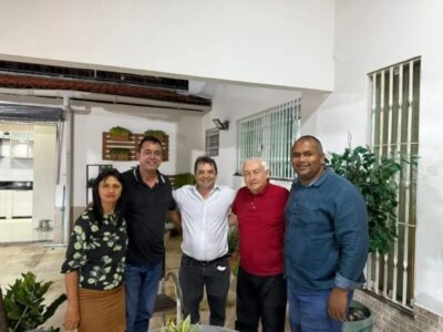 Hilton Gonçalo recebe apoio do ex-prefeito Coronel Rovélio, de São Mateus, rumo ao Senado