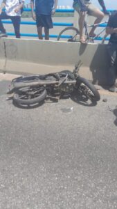 Motociclista morre em colisão frontal na Ponte José Sarney