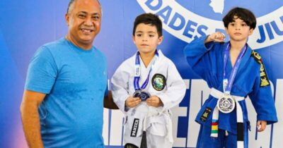 Prefeito Preto participa do Circuito Maranhense de Jiu-Jitsu em Vargem Grande