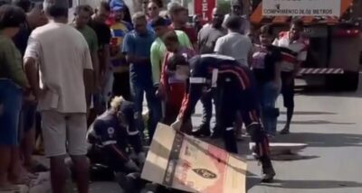 Motociclista morre atropelado por carreta na BR-135 em Santa Rita