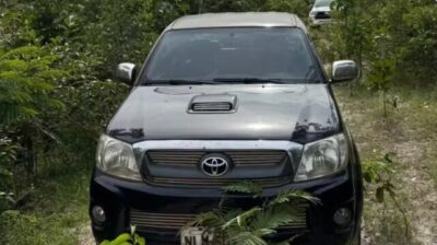 Dois corpos são encontrados dentro de caminhonete na zona rural de Sítio Novo