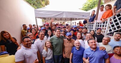 Dudu Diniz recebe Orleans, Iracema Vale e Audreia Noleto e reafirma apoio ao grupo liderado por Brandão