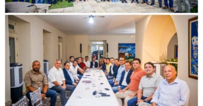 Em reunião com Brandão, partidos declaram apoio a Orleans como pré-candidato ao governo