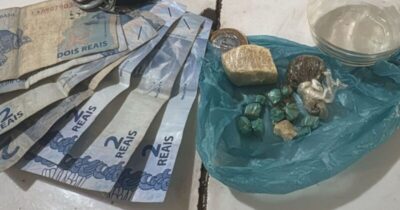 Homem é preso por tráfico de drogas no Centro de Vargem Grande/MA