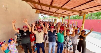 Dudu Diniz participa de encontros em comunidades de São José de Ribamar