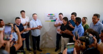 ORLEANS DESTACA FORÇA DAS PARCERIAS AO ENTREGAR OBRAS EM AÇAILÂNDIA