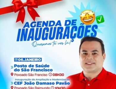 PACOTE DE BENEFÍCIOS – Prefeito Joãozinho Pavão cumpre agenda com inaugurações na zona rural de Santa Helena